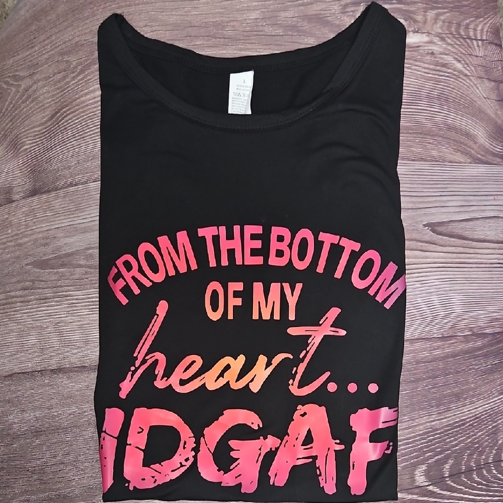 Black Graphic Women's Top